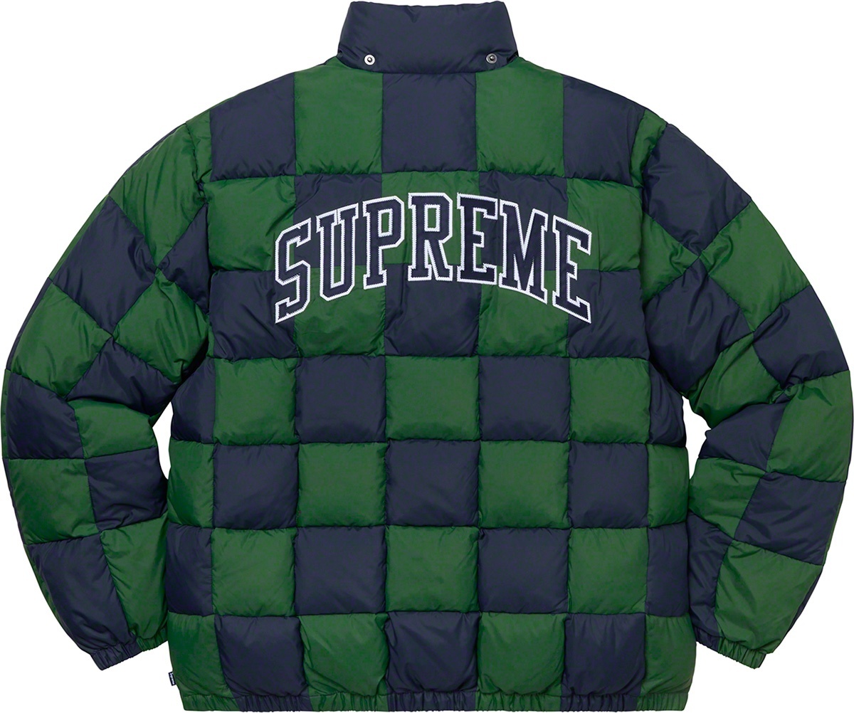 Checkerboard Puffy Jacket view 18